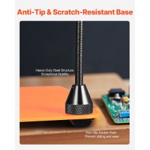 Magnetic Helping Hands Soldering Station 4 Flexible Arms Alligator Clips
