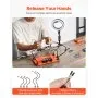 Magnetic Helping Hands Soldering Station 3X LED Magnifying Lamp 5 Arms