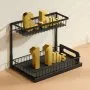 VEVOR 2 Tier Pull Out Cabinet Organizer(10.7"W x 14.2"D ), Under Sink Organizer and Storage, Slide Out Drawer Cabinet Organizer, Wire Basket Sliding Shelf, 12.5"Wx15.5"Dx13"H Install Size for Cabinet