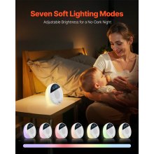 Sound Machine 18 Soothing Sleep Sounds 5-in-1 White Noise Sound Machine