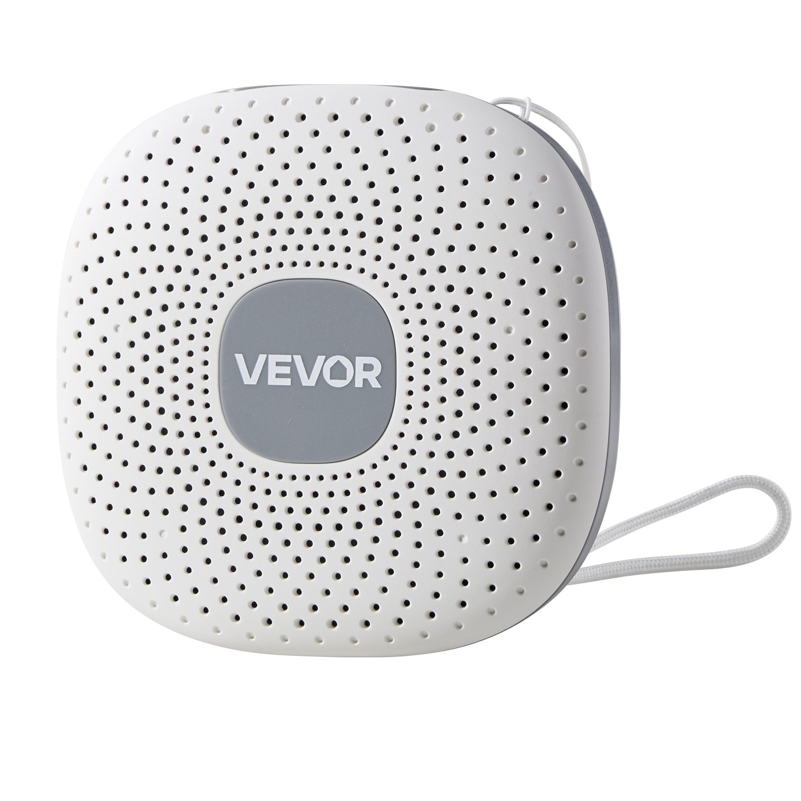 VEVOR Sound Machine, 21 Soothing Sleep Sounds, 3-in-1 Portable and Hangable White Noise Sound Machine with Auto-Off Timer, Soft Ring Light and Memory Function, for Baby, Adults, Home, Office & Travel