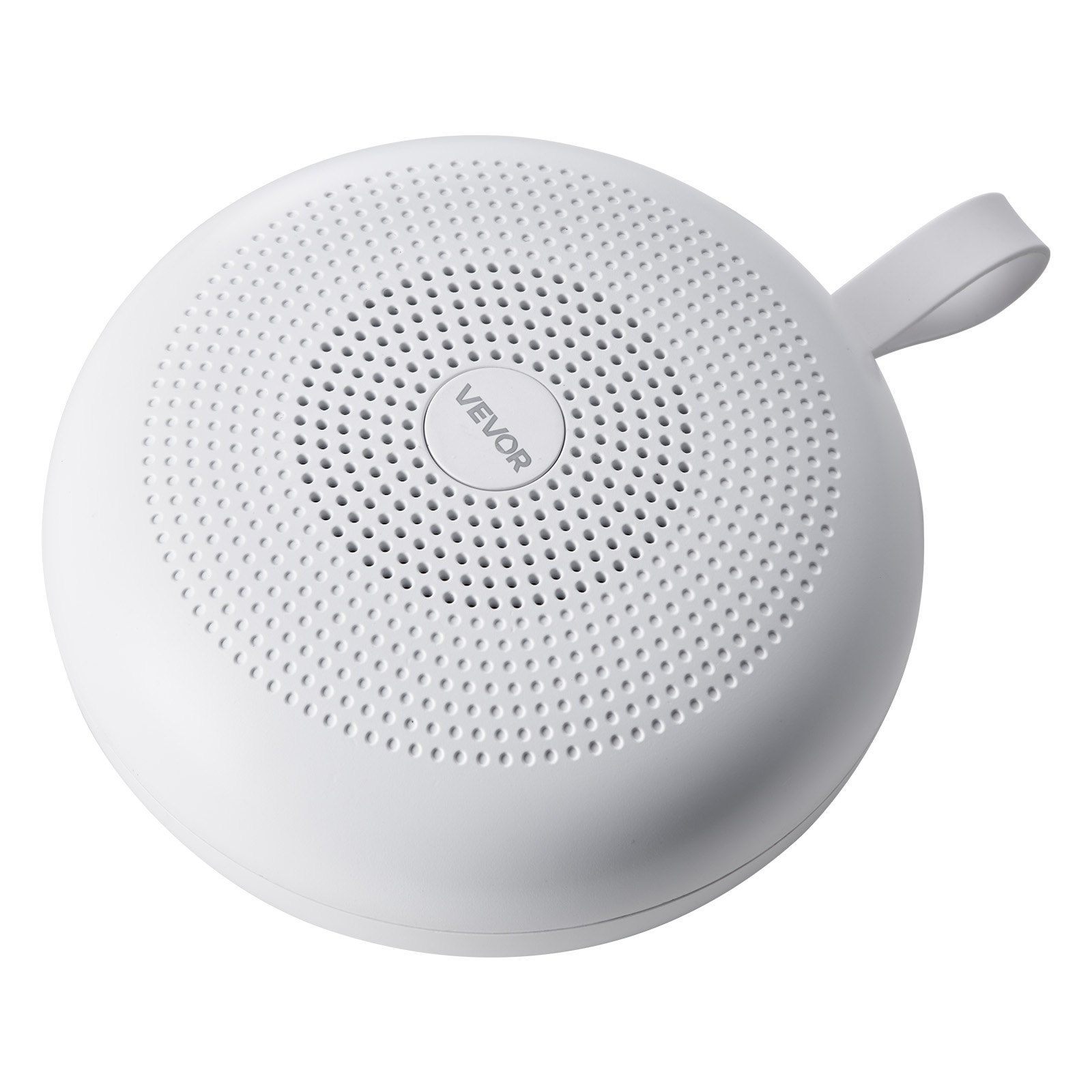 VEVOR Sound Machine, 30 Soothing Sleep Sounds, 3-in-1 Portable and Hangable White Noise Sound Machine with Auto-Off Timer, Soft Ring Light and Memory Function, for Baby, Adults, Home, Office & Travel