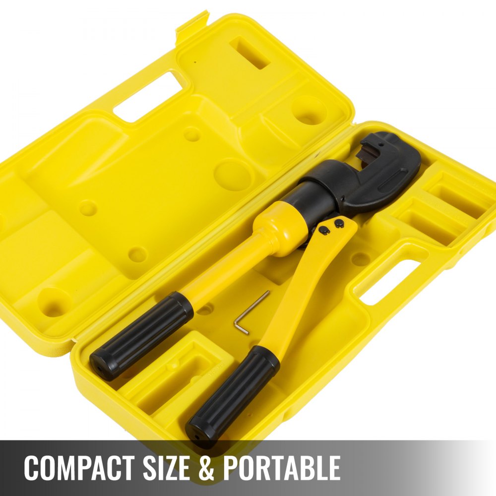 Hydraulic Rebar Cutter Steel Bolt Chain Cutting Hand tool 16mm 5/8" 8 Ton w/Case