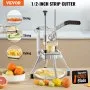 VEVOR Commercial Vegetable Cutter Chopper 1/2inch Food Fruit Vegetable Dicer