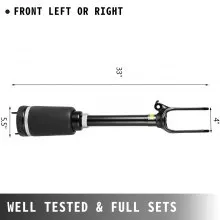 For Mercedes W164 GL350 GL450 1643206113 Front Air Suspension Spring Shock Strut