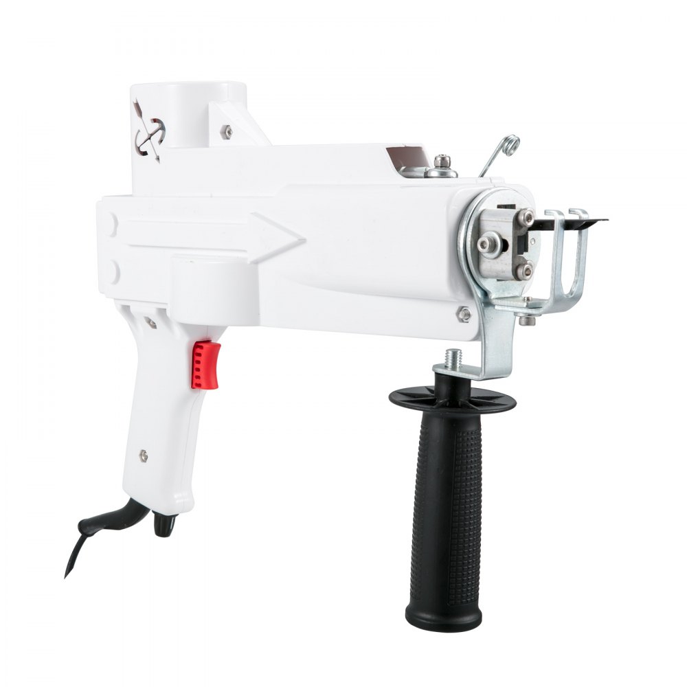 VEVOR Tufting Gun, Cut Pile Electric Carpet Weaving Flocking Machine, Rug Machines Starter Kit, 7-27 Stitches/sec High Speed Rug Making Tools, 4-25 mm Adjustable Height, 110V