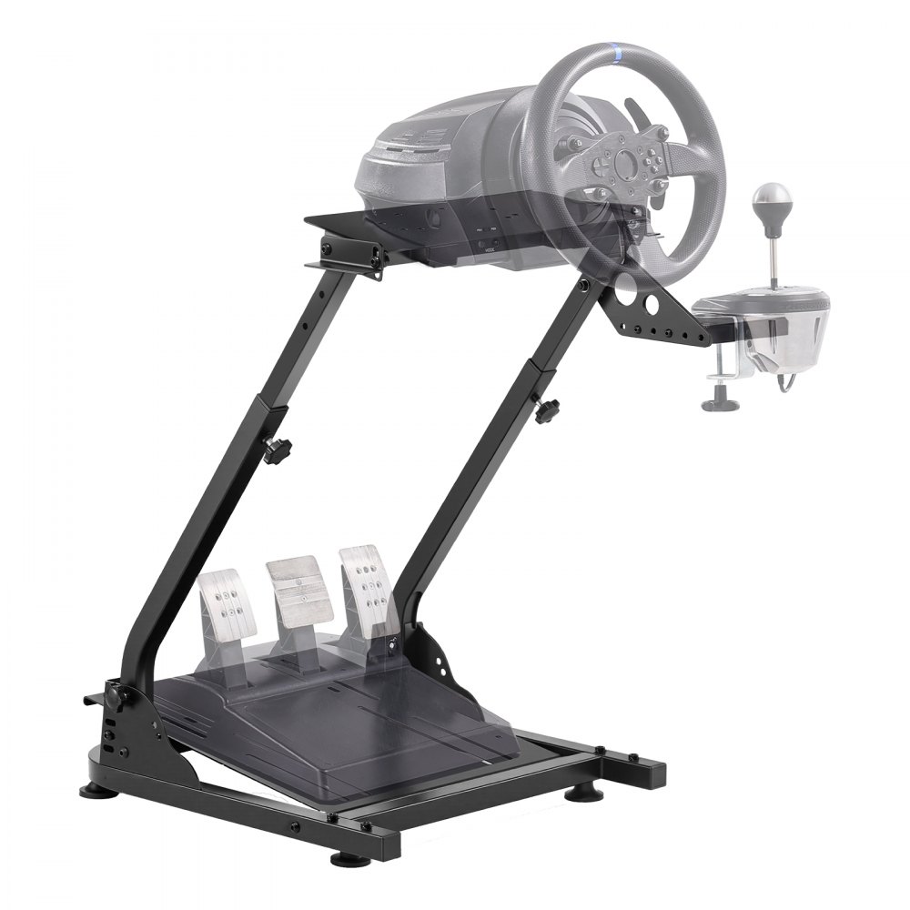VEVOR G920 Racing Steering Wheel Stand Shifter Mount fit for Logitech G27 G25 G29 Gaming Wheel Stand Wheel Pedals NOT Included Racing Wheel Stand