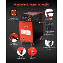 VEVOR Dry Ice Blasting Machine 16.5LBS / 7.5KG Capacity Dry Ice Cleaning Machine