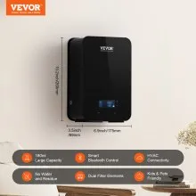 VEVOR Upgrade HVAC Scent Diffuser, Smart Scent Air Machine for Home, 180ML with Cold Air Technology, Waterless Essential Oil Diffuser, Cover Up to 2000 Sq.Ft for Living Room, Office, Spa, Hotel