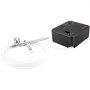 VEVOR Airbrush Kit, Portable Airbrush Set with Compressor, Airbrushing System Kit with Multi-Purpose Dual-Action Gravity Feed Airbrushes, Art Nail Cookie Tattoo Makeup