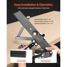 VEVOR Lawn Mower Blade Sharpener with Blade Balancer 15° to 45° Adjustable