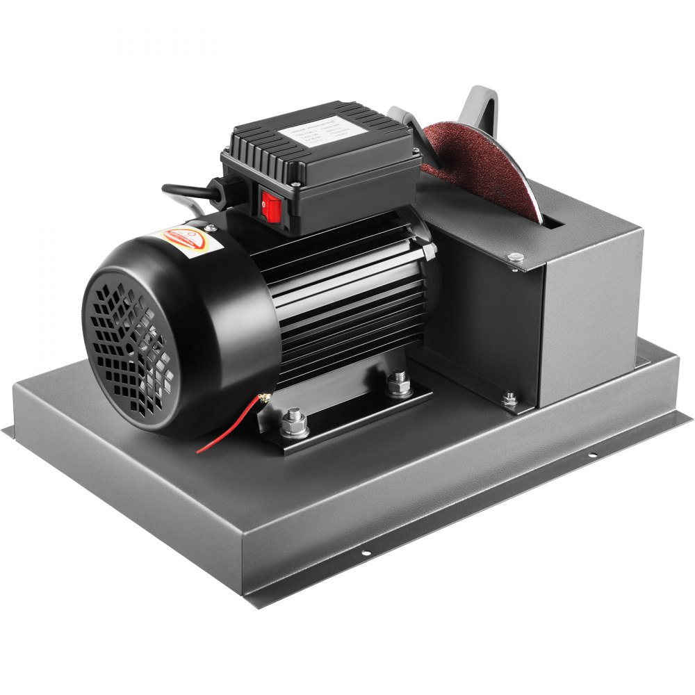 VEVOR Lawnmower Blade Grinder, 2/3 HP 1700 RPM Motor with 7'' Diameter Standard & Reverse Wheel, 30 & 40 Grinding Degree Steel Mower Sharper for Blades & Tool Grinding in Garden or Workshop