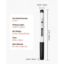 Dry Erase Markers 36 Count Black Whiteboard Markers Fine Tip Low Odor