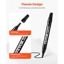 Dry Erase Markers 36 Count Black Whiteboard Markers Chisel Tip Low Odor