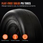 VEVOR Lawn Mower Tires 11x4-7" Lawn Tractor Tires 2-Pack Flat-free PU Tires
