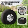 VEVOR Lawn Mower Tires with Rim, 20x8-8" Tubeless Tractor Tires, 2-Pack Tire and Wheel Assembly, S-Turf Pneumatic Tires with 3.5" Offset Hub and 3/4" Bushing Size, for Riding Mowers Lawn Tractors