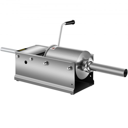 Horizontal Sausage Stuffer Manual Sausage Stuffing Machine 3L Stainless Steel