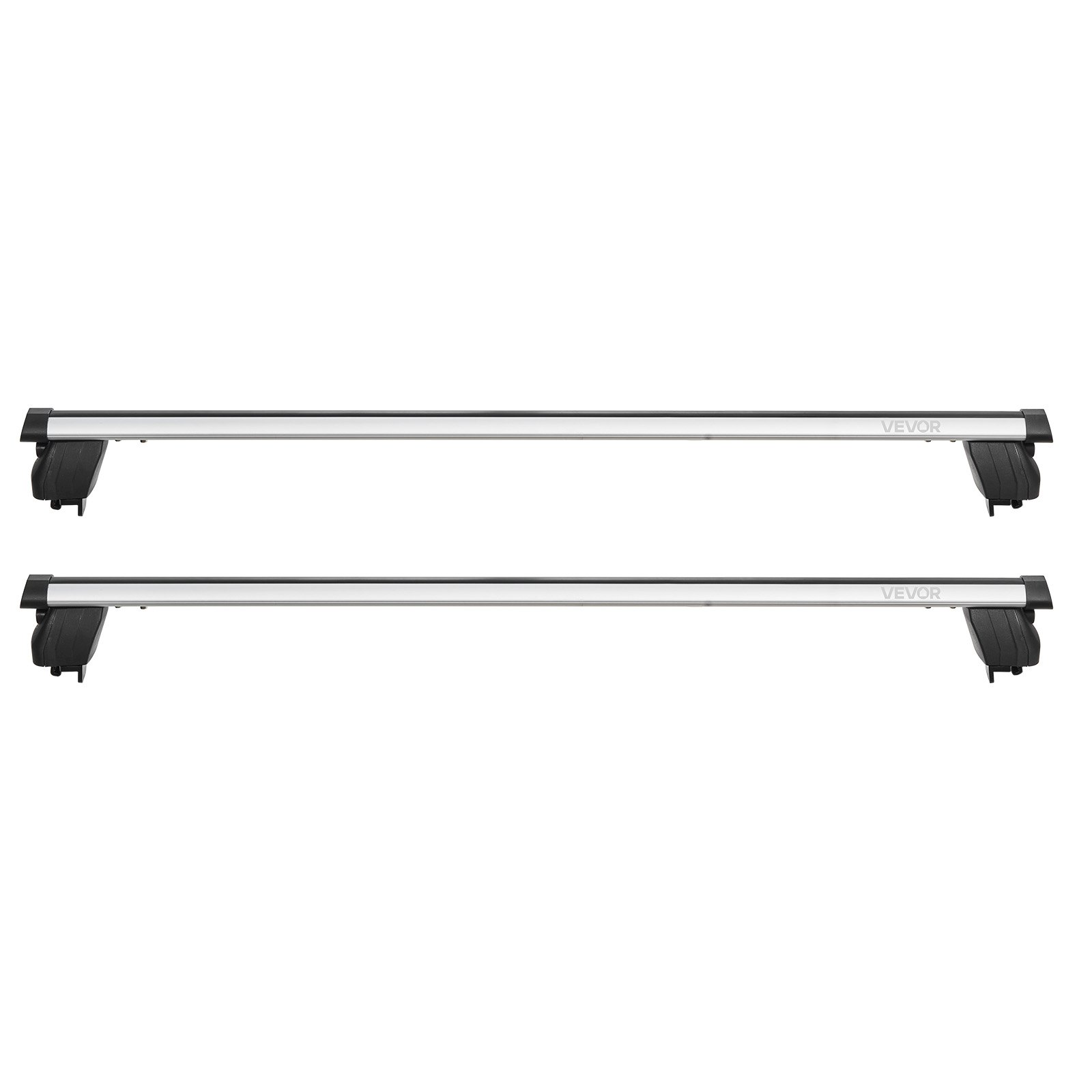 VEVOR Roof Rack Cross Bars, 90 kg Capacity, Universal Fit for Raised & Flush Roof Rails, 180-1085 mm Rail Spacing, Lockable Heavy Duty Aluminum Crossbar Rooftop Luggage Canoe Cargo Basket Carrier