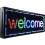 40" x 15" LED Scrolling Sign 7 colors P10 LED Signs Advertising Message Board
