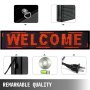 Led Sign Led Scrolling Sign 100x20cm Red Message Board Outdoor Smd w/ USB Disk