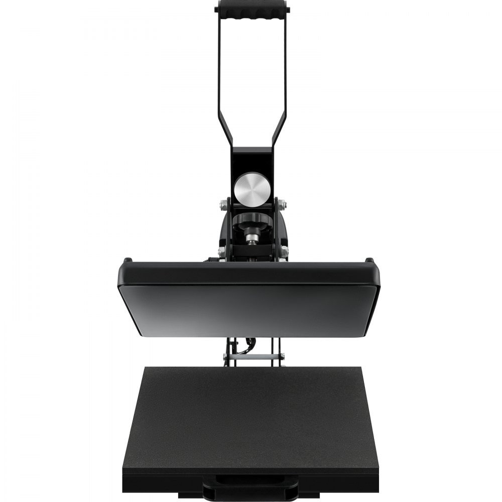 VEVOR Auto Heat Press, 15x15 Magnetic Semi-automatic Heat Press Machine, Digital Clamshell Sublimation Transfer Teflon Coated, Heat Printing Press DIY T-shirts Canvas Bags Pads Photos 220V
