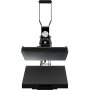 VEVOR Auto Heat Press, 15x15 Magnetic Semi-automatic Heat Press Machine, Digital Clamshell Sublimation Transfer Teflon Coated, Heat Printing Press DIY T-shirts Canvas Bags Pads Photos 220V