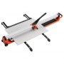 VEVOR 1600 mm Manual Tile Cutter, Upgraded Rail and Sliding Head, Precision Alignment Guide, Tungsten Carbide Cutting Wheel, Support Legs with Swivel Wheels, for DIY Pros, Ceramic, Floor & Wall Tiles