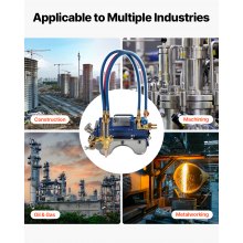 Electromagnetic Gas Pipe Cutting Machine 0.2"-4" Thick Tube 2"-30"/Min
