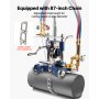 CG2-11Y Manual Gas Pipe Cutting Machine 0.2"-2" Thick Pipe 0°-45° Portable