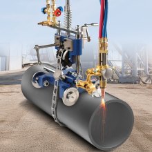VEVOR CG2-11Y Manual Gas Pipe Cutting Machine 5-50.8 mm Pipe 0°-45° Portable