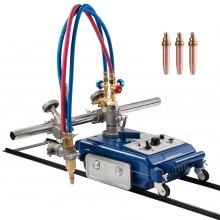 Track Torch Burner 2"-30"/Min 0.2"-4" Straight Line Gas Cutting Machine