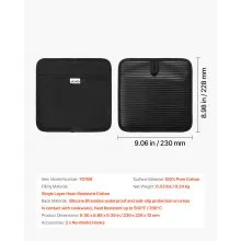 VEVOR Pot Holders Heat Resistant 500°F with Anti-Slip Silicone Strips 2 Pack