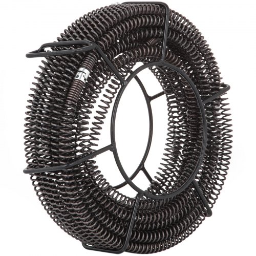 5/8" x 60 Ft Drain Auger Cable Plumbing Cleaner SUPERIOR SECTIONAL 5/8INCH