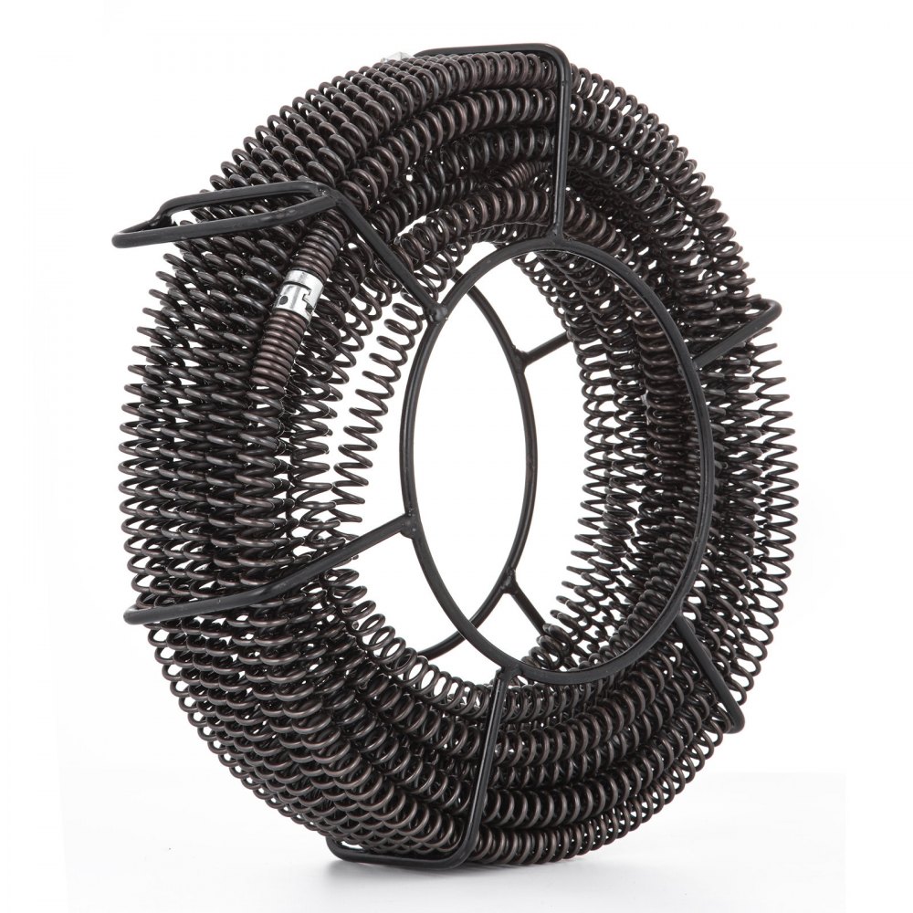 5/8" x 60 Ft Drain Auger Cable Plumbing Cleaner SUPERIOR SECTIONAL 5/8INCH