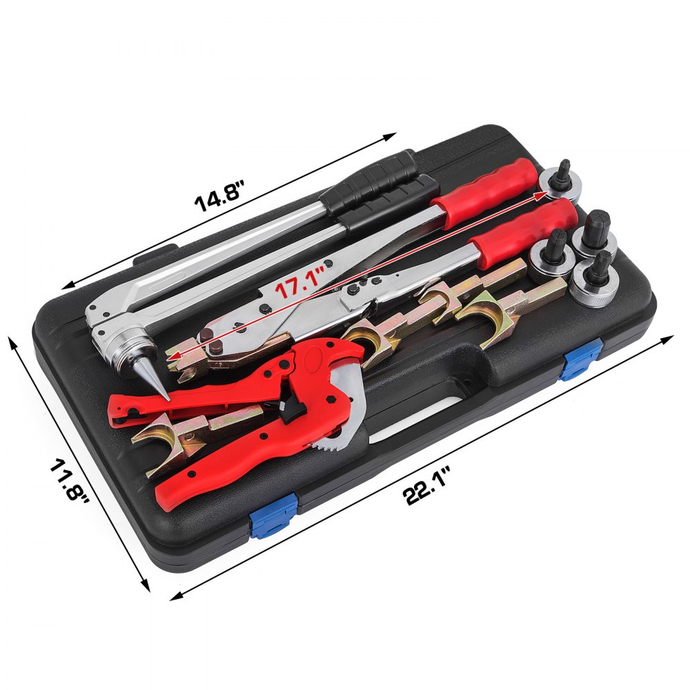 Vevor Manual Chain Clamping Tools 16-32mm Press Tool Aluminum Alloy Pliers Tool