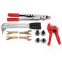 Vevor Manual Chain Clamping Tools 16-32mm Press Tool Aluminum Alloy Pliers Tool