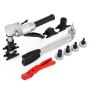 Kit de herramientas de sujeción de plomería de manga Pex manual hidráulica Vevor 16-32 mm con cortador