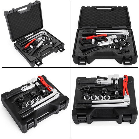 Hydraulic Pex Sleeve Press Tool Kit 16-32mm Plumbing Expander Clamping w/ Cutter