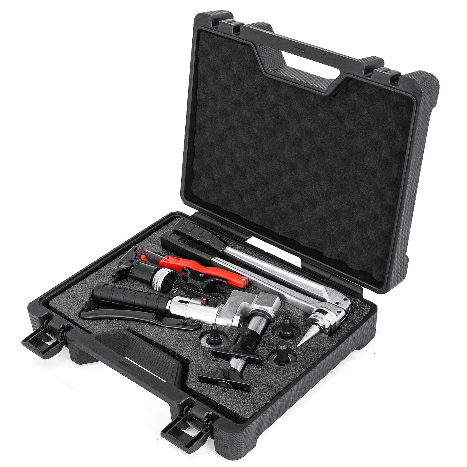 Hydraulic Pex Sleeve Press Tool Kit 16-32mm Plumbing Expander Clamping w/ Cutter