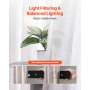 Natural Linen Curtains 52 x 84 inch 2 Panels Set Semi Sheer Light Filtering