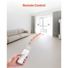 VEVOR Automatic Curtain Opener Smart Curtain Opener for Roman Rods U/I Rails