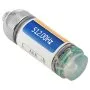 Sonda VEVOR 512HZ con conectores de 8/5" y 1/4-20". Localizador de drenajes rígido para la localización y detección de alcantarillas y tuberías pequeñas, color plateado.