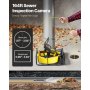 VEVOR Sewer Camera, 164 ft/50 m, 4.3" Pipe Drain Inspection Camera with DVR Function and LED Lights, Waterproof IP68 Borescope, Industrial Endoscope for Home Wall Duct Drain Pipe Plumbing (Without Wheels)