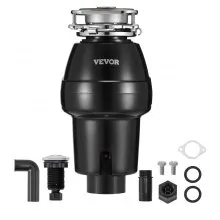 Triturador de basura Triturador de residuos de alimentos continuo de 1/2 HP 3450 RPM Conexión de 3 pernos