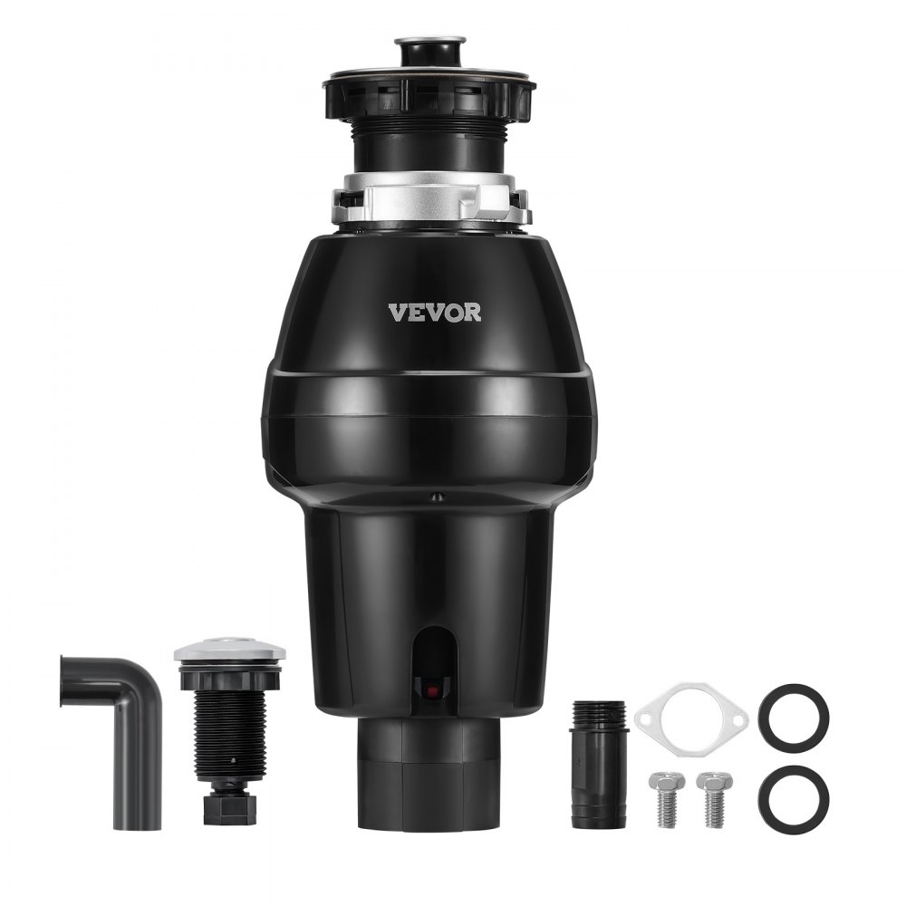 VEVOR Garbage Disposal 3/4 HP Continuous Food Waste Disposer 3930 RPM EZ Connect