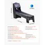 VEVOR 9' Roll and Score Classic Arcade Game Table,  with LED Electronic Scorer & Track Lighting, Sound, Automatic Ball Return, Adults Kids Home Recreation Game Room, 4 Balls Included