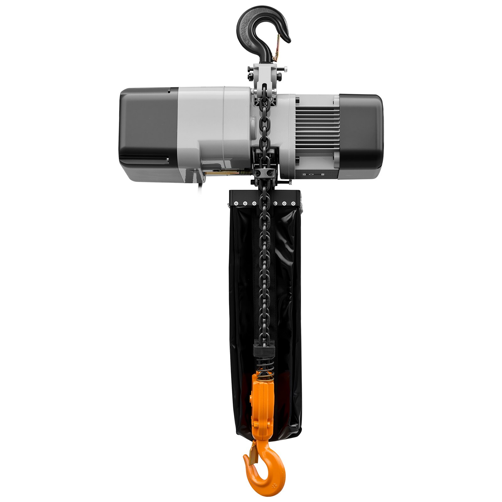 VEVOR 11000 lbs Electric Chain Hoist 30 ft Lift Three-Phase Overhead Crane, Double G100 Chain with 328 ft Wireless & 27 ft Wired Remote Control, 208-240V/440-480V, for Factories, Warehouses, Garages