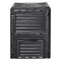 VEVOR Garden Compost Bin 300 L, BPA Free Composter, Large Capacity Outdoor Composting Bin with Top Lid and Bottom Door, Easy Assembling, Lightweight, Fast Creation of Fertile Soil