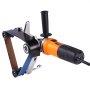 VEVOR Pipe Tube Polisher Sander, 1300W Pipe Belt Sander with 6 Variable Speeds 1100-3200rpm, Professional Belt Sander Grinding Machine with 50PCS Sanding Belts for Burnishing Finishing Rust Removal