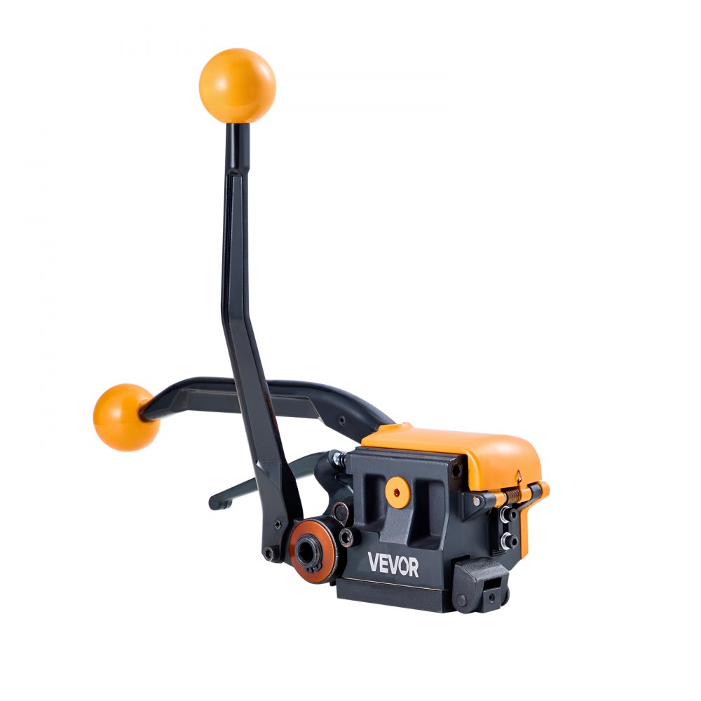 VEVOR Banding Strapping Kit, Heavy Duty A3 Steel Banding Sealer Tool with Adjustable Width, Manual Metal Pallet Packaging Strapping Kit for Warehouse, Transportation, Industrial Bundling, Home Use